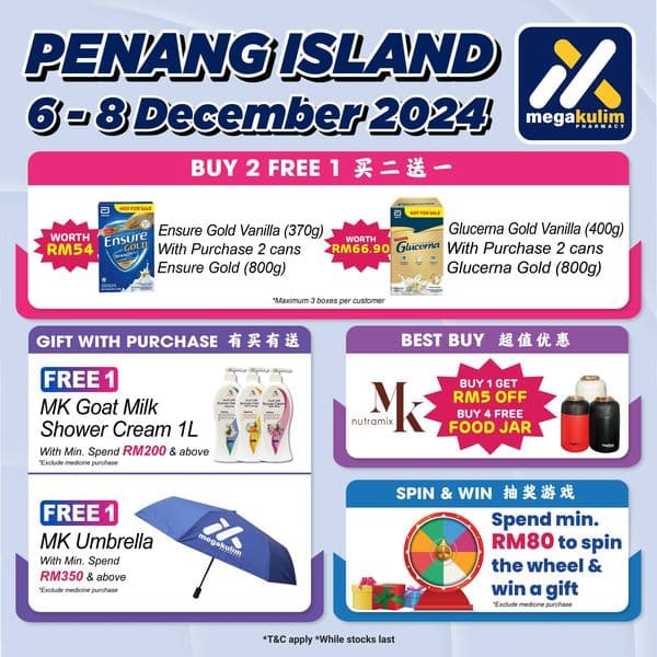 Mega Kulim Pharmacy Presents: Penang Island Health Carnival