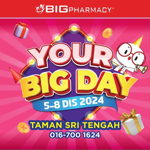 BIG Pharmacy Taman Sri Tengah Promotion