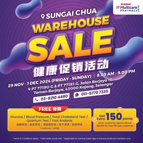 Sunway Multicare Pharmacy Sales