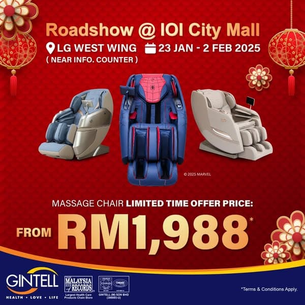 GINTELL: Don’t Miss Out on Exclusive Deals Starting at RM1,988!