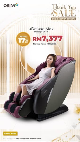 OSIM | Premium Massage Chair from Just RM204/Month! 🇲🇾