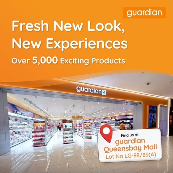 Guardian Pharmacy | We’ve Got a Fresh New Look at Queensbay Mall! 🛍️🎉