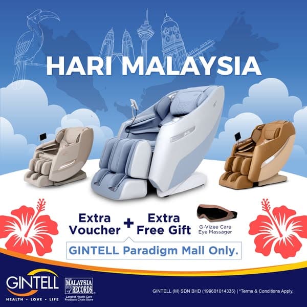 GINTELL | Celebrate Hari Malaysia with Exclusive Perks at Paradigm Mall! 🇲🇾✨