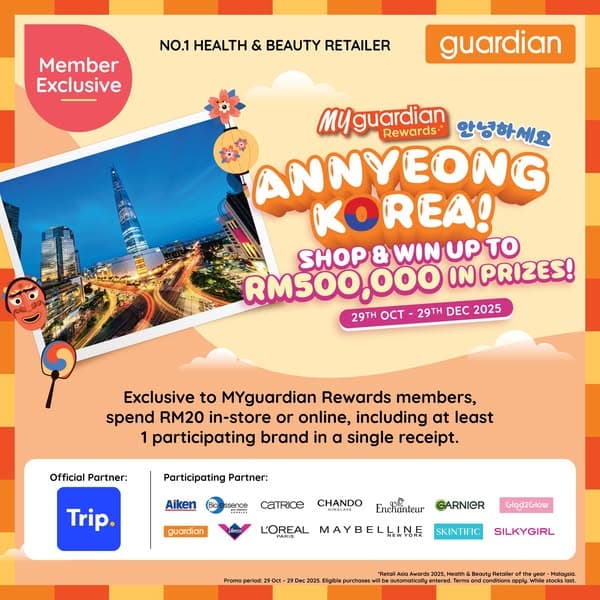 Guardian Pharmacy is bringing Korea closer to you! 🇰🇷