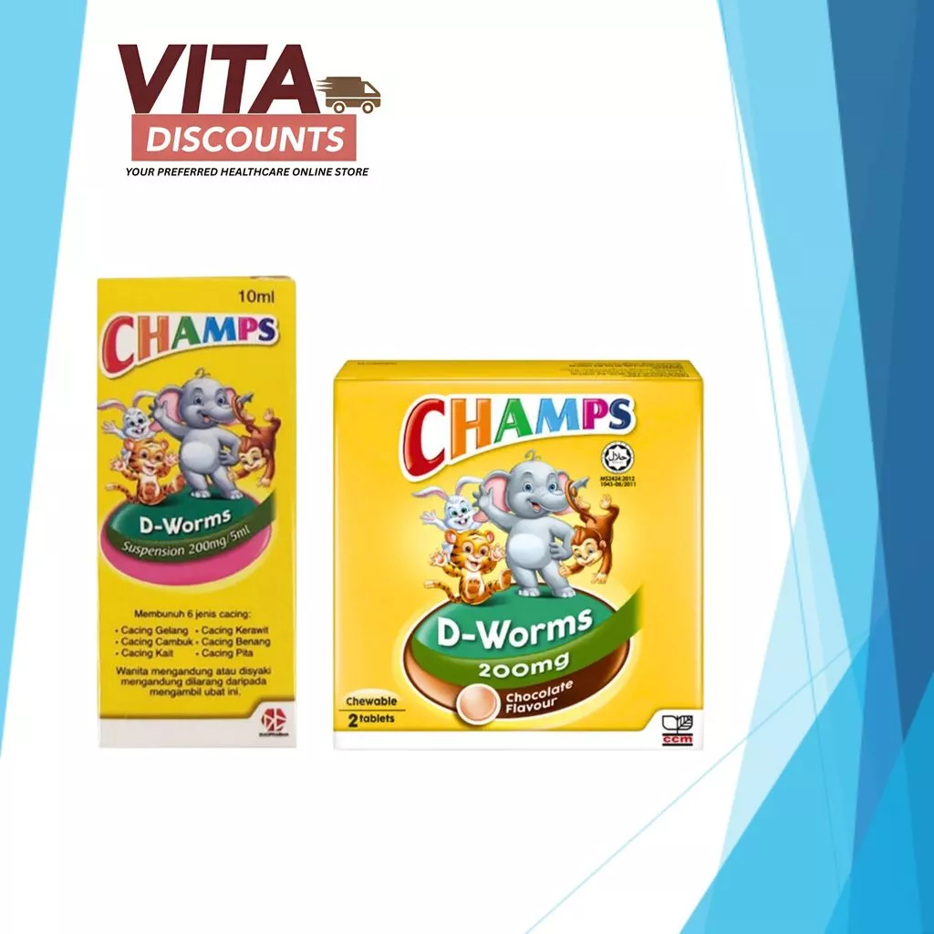 Champs D-Worms 200mg