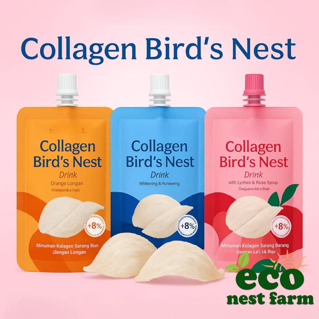 Nourish Your Beauty & Wellness with ECOLITE Bird’s Nest Collagen Drink 🐦✨