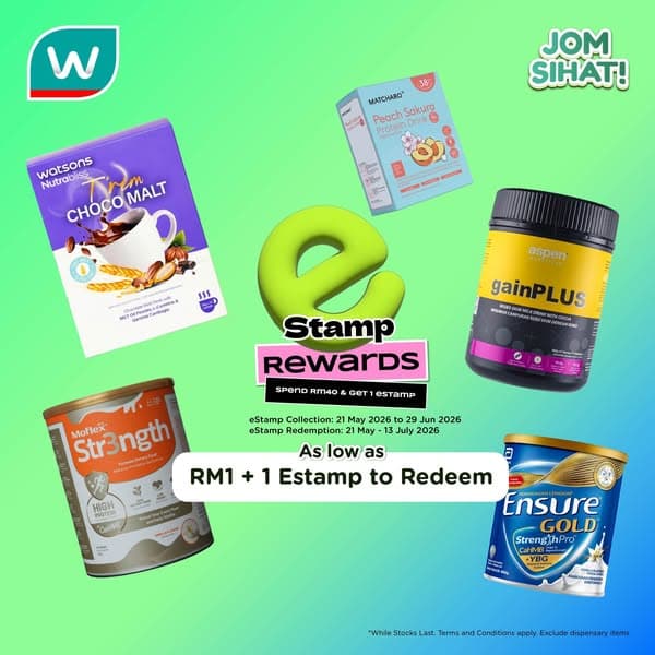 Watsons make every sip count with nutritious drinks that support your everyday wellness goals 💙🥛✨