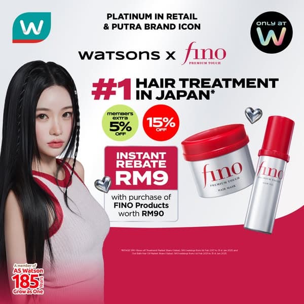 Watsons if silky, manageable hair is on your wishlist, it’s time to discover why so many people swear by FINO Hair Mask ✨💆‍♀️