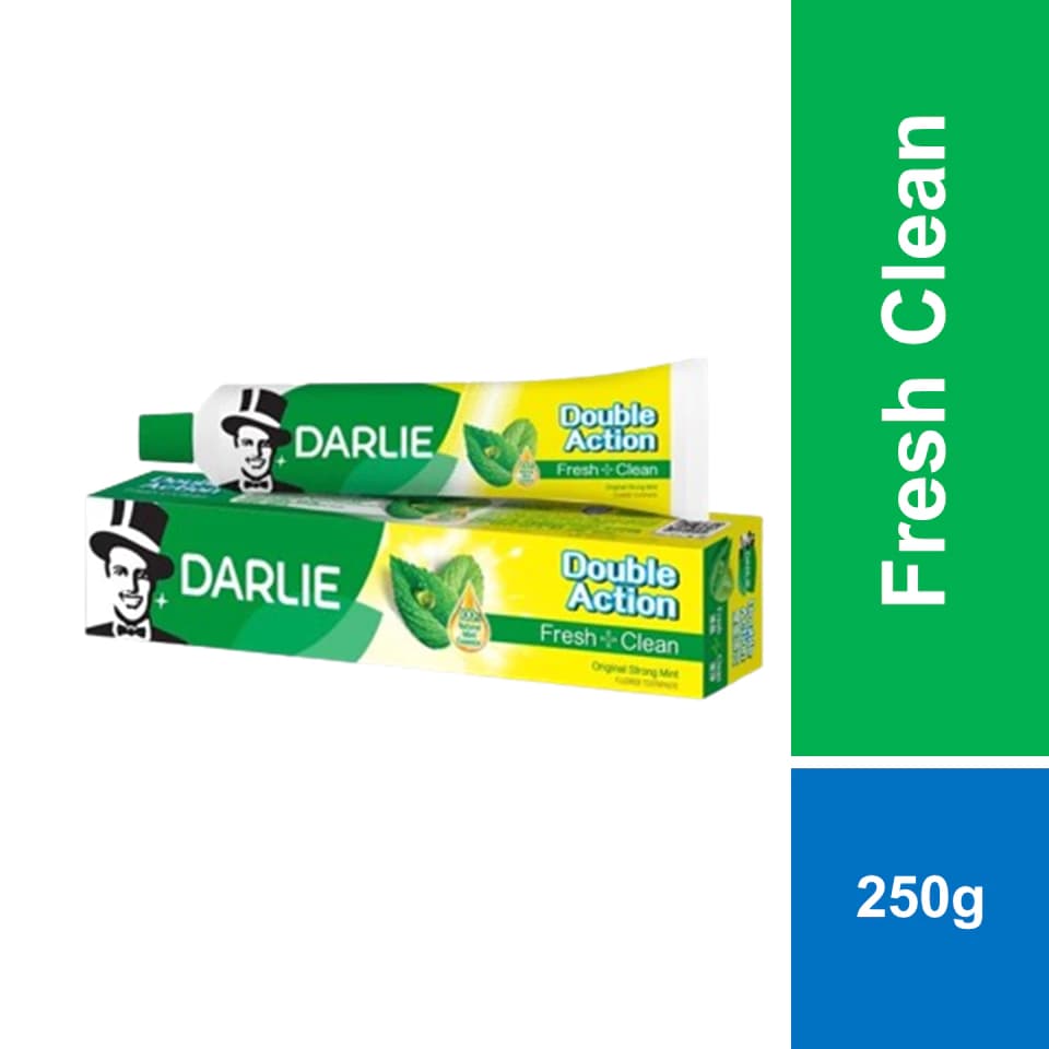 Keep Your Smile Fresh with Darlie Double Action Toothpaste! ✨🦷